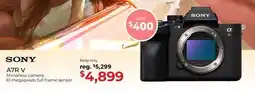 Gosselin Photo SONY A7R V Mirrorless camera offer