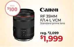 Gosselin Photo Canon RF 35mm f/1.4 L VCM offer