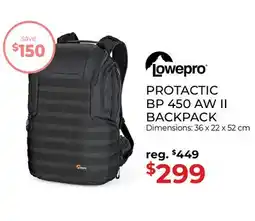 Gosselin Photo Lowepro ProTactic BP 450 AW II Backpack (Black) offer