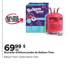 Michaels Bouteille d'hélium jumbo de Balloon Time offer