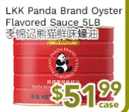 Ample Food Market LKK Panda Brand Oyster Flavored Sauce offer