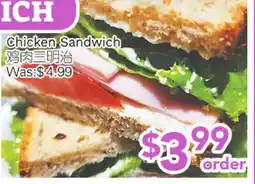 Ample Food Market Chicken Sandwich offer