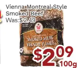Ample Food Market Vienna Montreal Style Smoked Beef offer