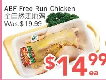 Ample Food Market ABF Free Run Chicken offer