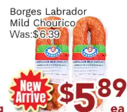 Ample Food Market Borges Labrador Mild Chourico offer