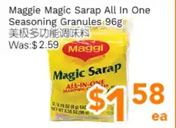 Ample Food Market Maggie Magic Sarap All In One Seasoning Granules offer