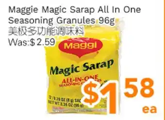 Ample Food Market Maggie Magic Sarap All In One Seasoning Granules offer