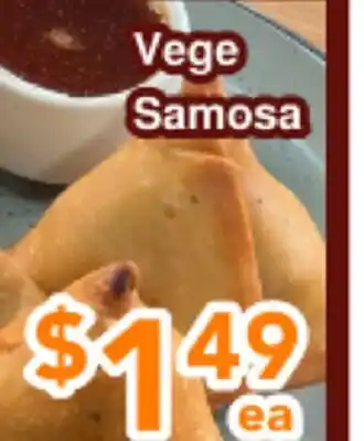 Ample Food Market Vega Samosa offer