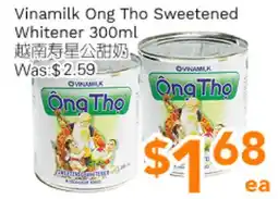 Ample Food Market Vinamilk Ong Tho Sweetened Whitener offer