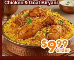 Ample Food Market Chicken & Goat Biryani offer