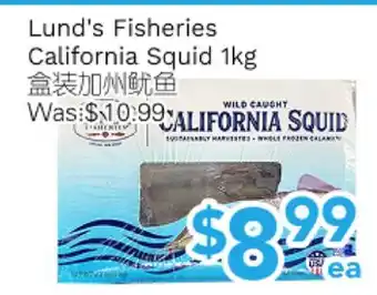 Ample Food Market Lund's Fisheries California Squid offer
