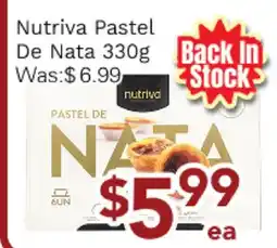 Ample Food Market Nutriva Pastel De Nata offer