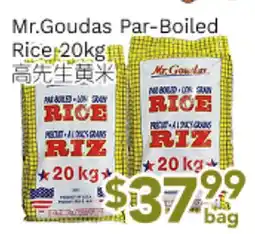 Ample Food Market Mr.Goudas Par-boiled Rice offer