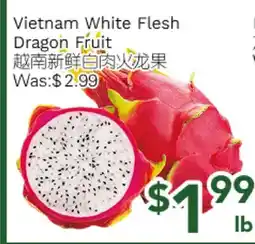 Ample Food Market Vietnam White Flesh Dragon Fruit offer
