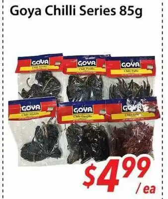 Bestco Food Mart Goya Chili Series offer