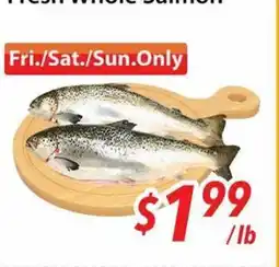 Bestco Food Mart Fresh Whole Salmon offer