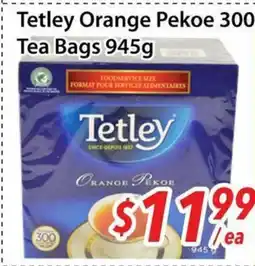 Bestco Food Mart Tetley Orange Pekoe 300 Tea Bags offer