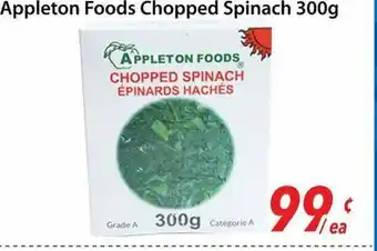 Bestco Food Mart Appleton Foods chopped Spinach offer