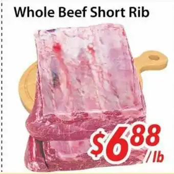 Bestco Food Mart Whole Beef Short Rib offer