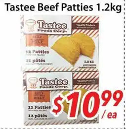 Bestco Food Mart Tastee Beef Patties offer