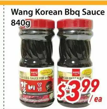 Bestco Food Mart Wang Korean Bbq Sauce offer