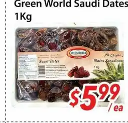 Bestco Food Mart Green World Saudi Dates offer
