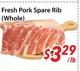 Bestco Food Mart Fresh Pork Spare Rib offer