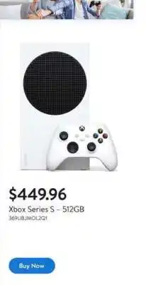 Walmart Xbox Series S – 512GB offer
