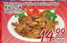 Foody Mart Black Pepper With Beef Short Ribs offer