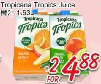 Foody Mart Tropicana Tropics Juice offer