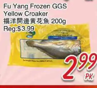 Foody Mart Fu Yang Frozen GGS Yellow Croaker offer