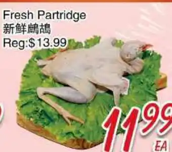 Foody Mart fresh Partidge offer