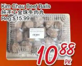 Foody Mart Kim Chau Beef Balls offer