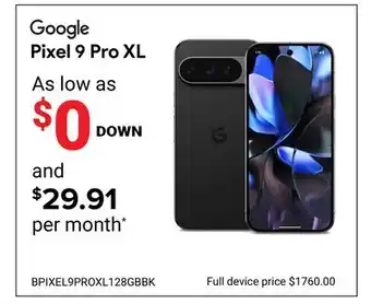 Visions Electronics Google Pixel 9 Pro XL offer