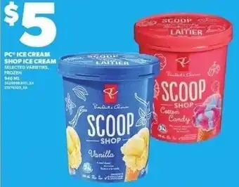 Independent Grocer PC ice cream shop ice cream offer