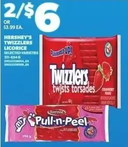 Independent Grocer Hershey's twizzlers licorice offer