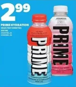 Independent Grocer Prime hydration offer