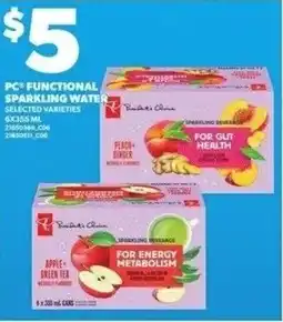 Independent Grocer PC functional sparkling water offer