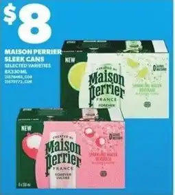 Independent Grocer Maison perrier sleek cans offer