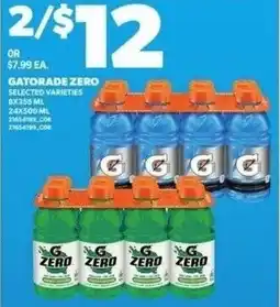 Independent Grocer Gatorade zero offer