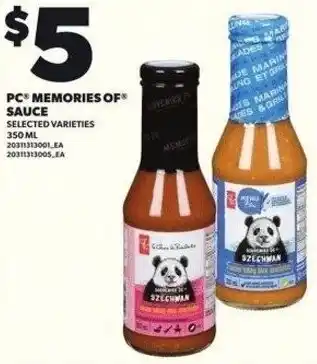 Independent Grocer PC memories of sauce offer