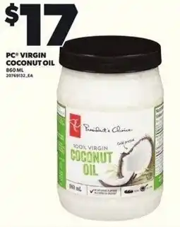Independent Grocer PC virgin coconut oil offer