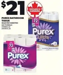 Independent Grocer Purex bathroom tissue offer