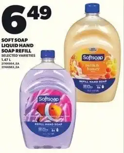 Independent Grocer Soft soap liquid hand soap refill offer
