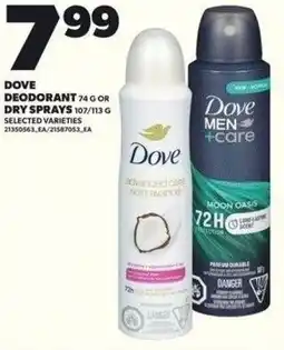 Independent Grocer Dove deodorant offer