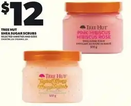 Independent Grocer Tree hut shea sugar scrubs offer