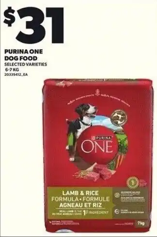 Independent Grocer Purina one dog food offer