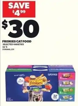 Independent Grocer Friskies cat food offer
