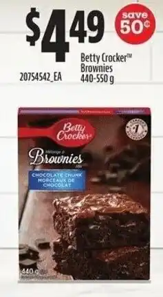 Independent Grocer Betty Crocker Brownies offer