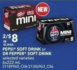Independent Grocer Pepsi soft drink or Dr pepper soft drink offer